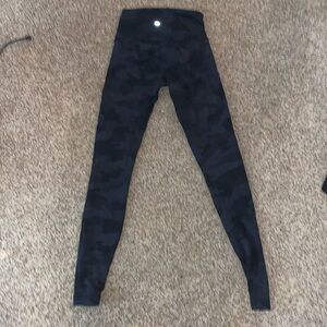 COPY - Lululemon black camo legging NEVER WORN
